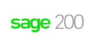 Sage 200 logo (green 'sage' text with gray '200')