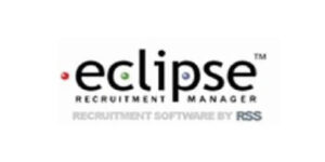 Eclipse Recruitment Manager logo with the tagline 'Recruitment Software by RSS'