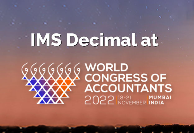 IMS Decimal at the World Congress of Accountants 2022